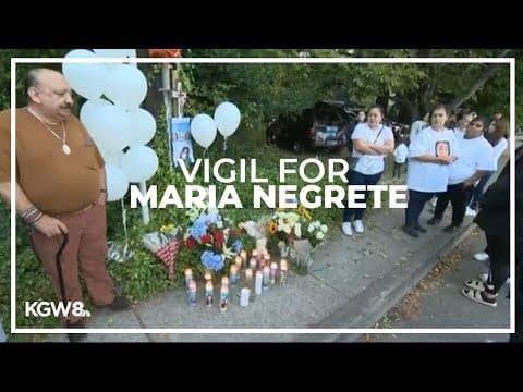 Family and community hold vigil for mother killed in hit-and-run