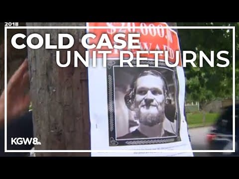 Portland Police Bureau plans to bring back cold case unit due to federal grant