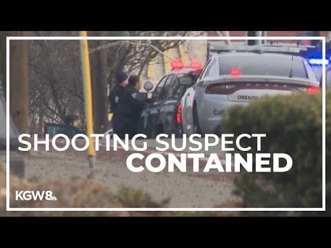 Shooting suspect contained in Hood River home; nearby businesses evacuated