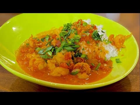 Red shrimp curry | Cooking With Styles
