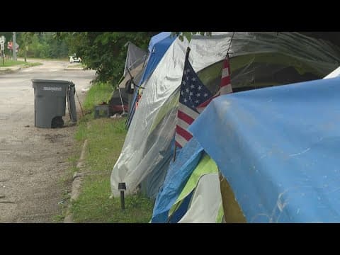 Fountain Square neighbors feel unsafe near growing homeless camp