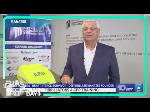 Man who suffered cardiac arrest hopes to teach defibrillator training