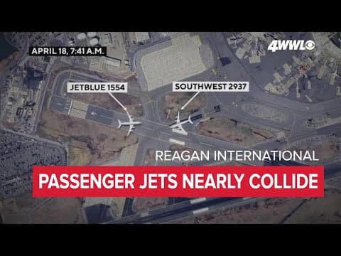Listen: Close call at Reagan International Airport