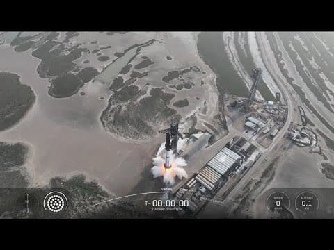 SpaceX launching Starship on test flight from South Texas