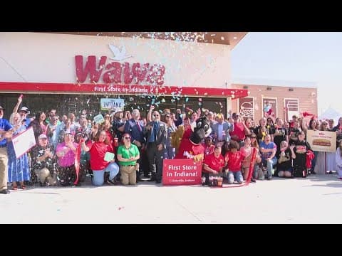 First Wawa opens in Indiana