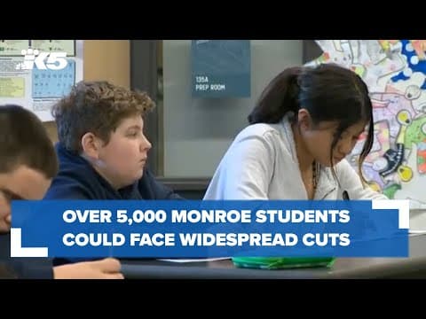 Over 5,000 Monroe students could face widespread cuts