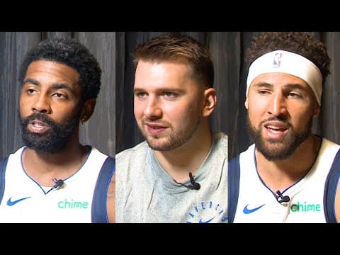 Dallas Mavericks sit down for 1-on-1 interviews | 2024-25 Media Day