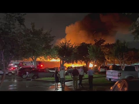 Kenner country club on fire, at least 20 vehicles damaged