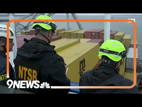 New details on Baltimore bridge collapse released