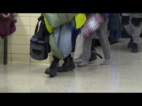 Houston points people to overflow shelters as cold, rainy weather threatens homeless