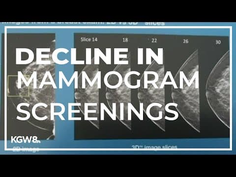 Doctor encourages mammograms after screenings drop during pandemic