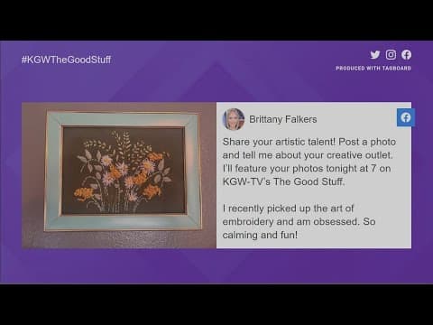 Viewers share their artistic talents | The Good Stuff