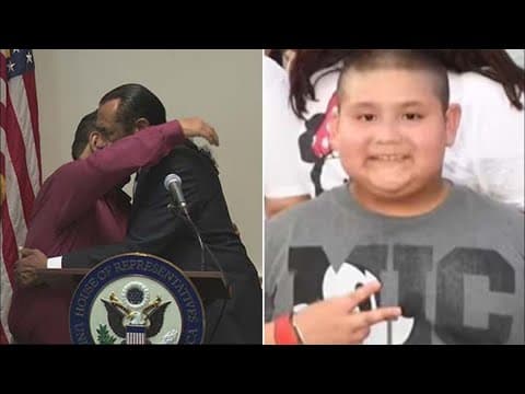 Man from Mexico allowed to enter Houston for grandson's funeral