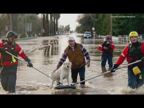 San Diego firefighters aid in Northern California rescue efforts