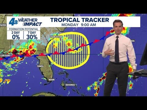 Tropical Weather Impact: Dexter forms, two other spots could organize