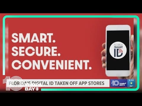Florida's digital ID app removed from app storesp