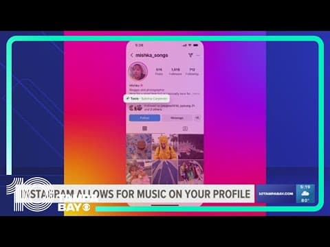 Add music to your Instagram profile page