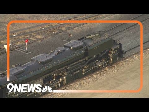 Union Pacific's Big Boy No. 4014 locomotive spotted in Denver