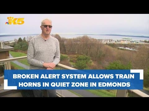 Edmonds residents raise concerns over broken train crossing system