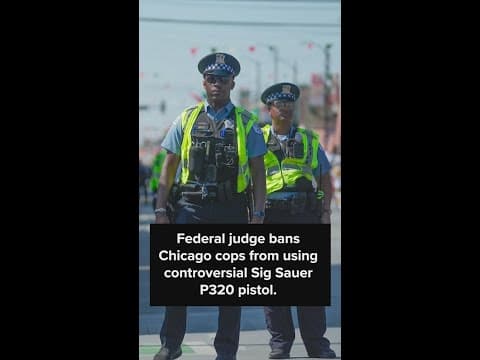 Judge orders nation’s 2nd largest police department to stop carrying P320 handguns
