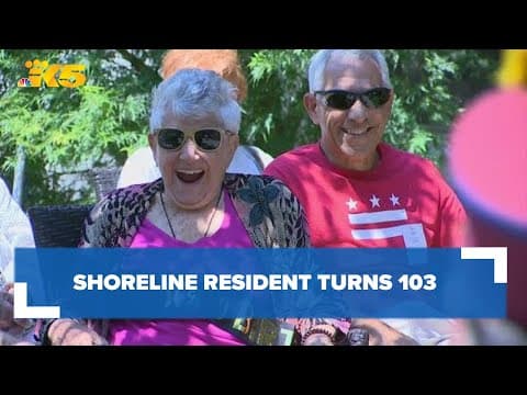 Shoreline resident celebrates 103rd birthday