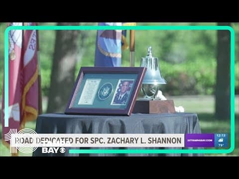 Highway in Dunedin dedicated for SPC. Zachary L. Shannon