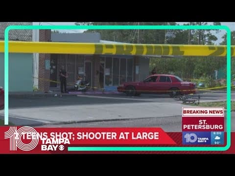 Pair of 13-year-old boys shot outside St. Pete convenience store