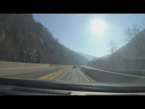 What it's like to drive I-40 after Helene