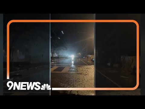 Crane Collapses During Hurricane Milton