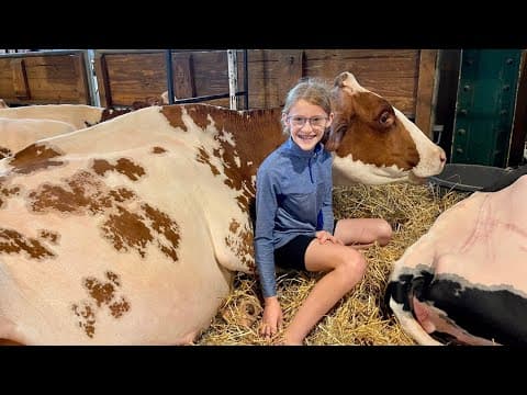 For 10-year-old Evelyn Griffin, presenting at the Minnesota State Fair is "a dream come true"