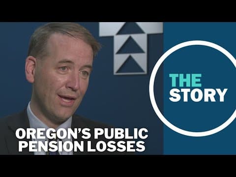 Oregon's public pension fund lost money last year. Taxpayers may be on the hook for it