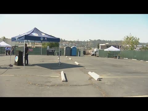 San Diego County opens new overnight safe parking site in Grantville