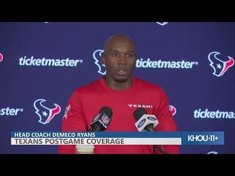 Jason Bristol breaks down a blowout Texans loss, plus reaction from DeMeco Ryans and CJ Stroud
