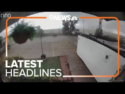 Latest Headlines | Pet boarders grateful no pets or people were hurt after landspout hit Franktown