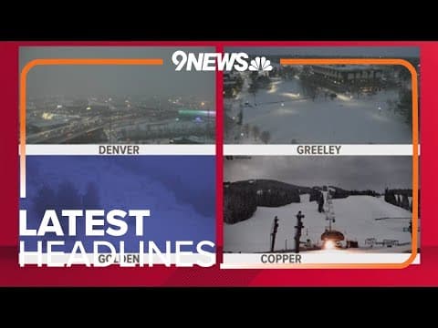 Latest headlines | Bitter cold and snow in Colorado, travel disruptions expected