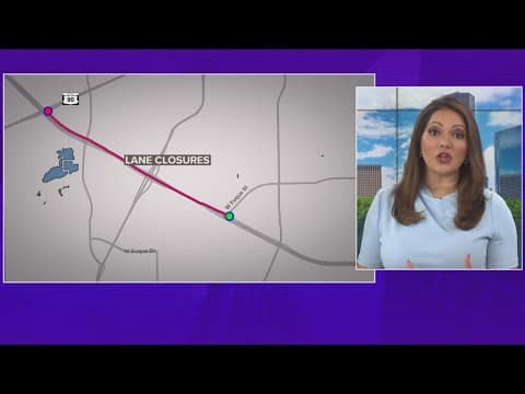 Southwest Sam Houston Tollway lanes closing at Fuqua St. to Highway 90