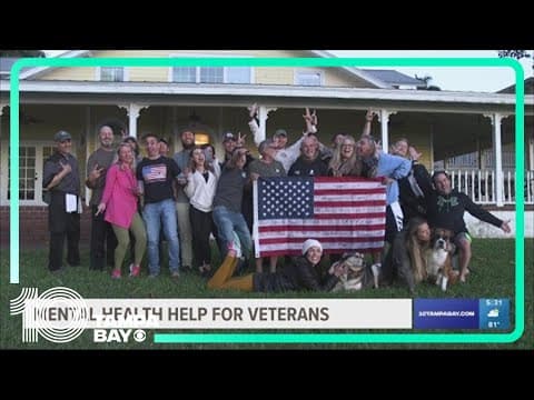 Sarasota nonprofit aims to help veterans struggling with mental health with holistic healing