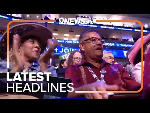 Latest Headlines | Biden gets rousing ovation at DNC as he gives Harris enthusiastic endorsement