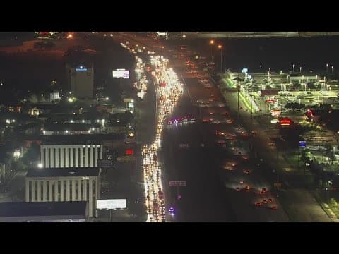 Deadly crash involving pedestrian shuts down all lanes of I-610 WB at S. Main, Houston TranStar says