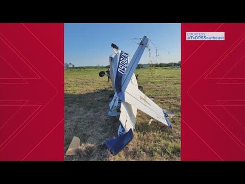 Pilot dead in small plane crash in Brazoria County, DPS says