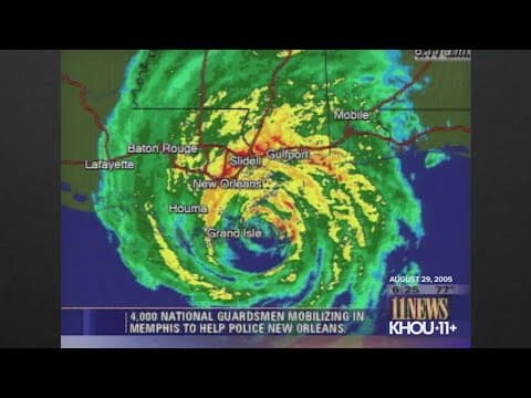 KHOU 11 Hurricane Katrina coverage: August 29, 2005