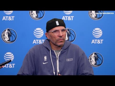Dallas Mavericks head coach Jason Kidd full practice press conference (2.20.25)