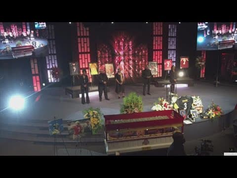 Family, friends gather in New Jersey to honor Haskins at memorial service