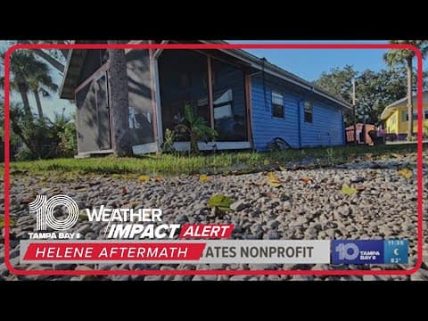 Bay area nonprofit dedicated to helping veterans needs help rebuilding after Hurricane Helene