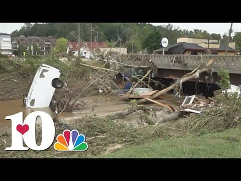 Residents feel isolated with no power or phones in Asheville, North Carolina after historic flooding