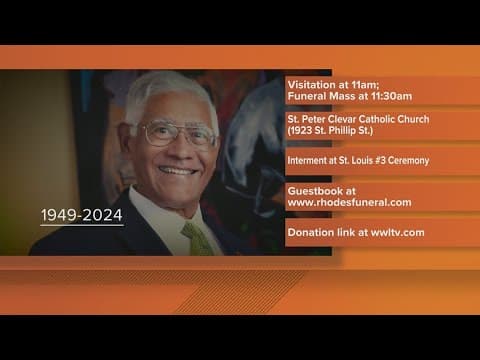 Visitation for "Dooky" Chase III to be held Thursday