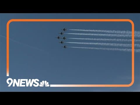 Thunderbirds returning to Colorado for air show