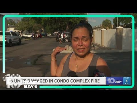 Largo fire displaces families after destroying 16 condo units