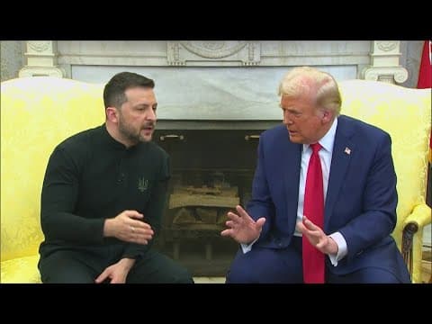 European leaders call for increased support for Ukraine after Trump-Zelenskyy Oval Office meeting