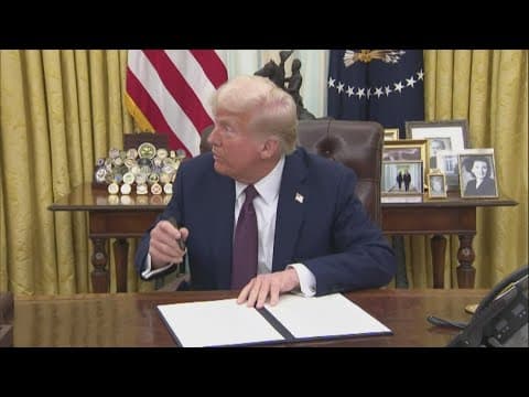 President Trump signs executive order declassifying files on JFK, RFK and MLK assassinations